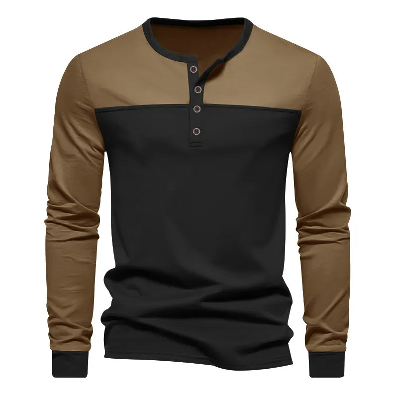 American Slim Fit Commute Henley Shirt