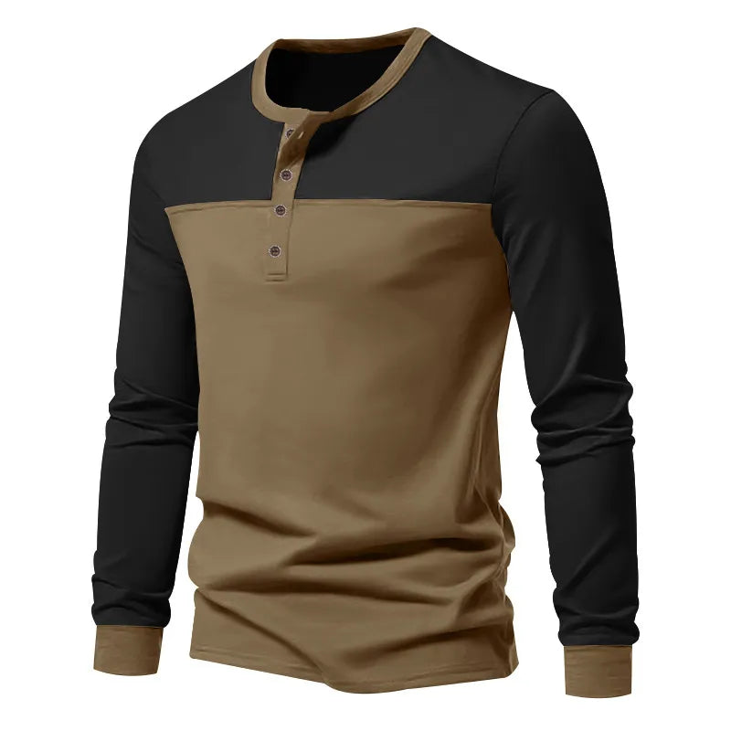 American Slim Fit Commute Henley Shirt